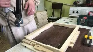 Натяжка рамок проволокой,Пневмостеплер, пневмопистолет….быстро, удобно, качественно!