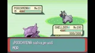 POKEMON EMERALD | SHELLDER | BARRERA | BARRIER