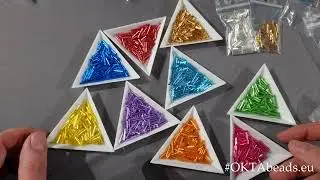 Крученый стеклярус COTOBE и тестовые закупки Прециозы, жемчуга и фермуаров