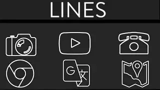 Lines Pro – Paket Ikon Mod Apk 3.3.Ikon datar HD datar bersih, sederhana dan putih.