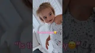 SHE WAS SO EXCITED TO SEE HIM!