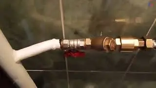 Замена водяного крана под давлением