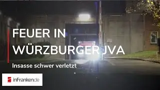 BRAND IN WÜRZBURGER JVA: Häftling in Spezialklinik