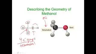 Molecular Geometry when there are Multiple Central Atoms