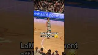 LaMelo Ball went off 😳 