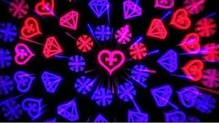 Jewels 💎 hearts 💙 background | Heartfelt | Beauty | Breathtaking | Sparkling | Love | abstract