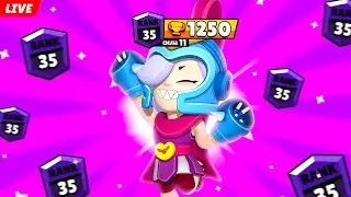 ПУШУ КОЛЕТТ НА 35 РАНГ В СОЛО ШД🏆 СТРИМ BRAWL STARS!🤯