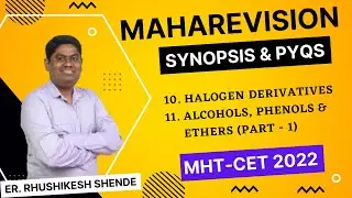 MHT - CET 2022 l MAHAREVISION l Synopsis & PYQs l Chemistry