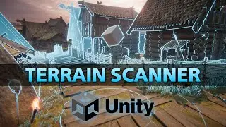 Unity Shader Graph - Ефект сканування місцевості в URP і Build-In Render