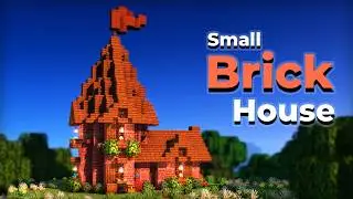 Minecraft Small Brick House Tutorial