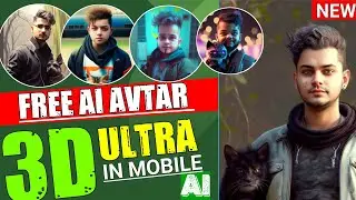 Midjourney AI Avatar Photo Editing On Mobile | How To Make Free AI Avatar 2023