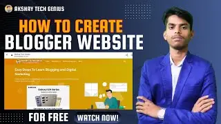 Simple Steps for a Free Website on Blogger.com