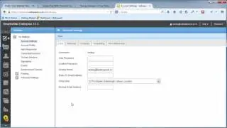 Setup email forwarding in SmarterMail