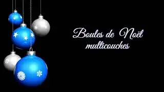 Créations et découpe laser de boules de noël personnalisable