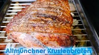#184: Altmünchner Krustenbraten mit Dunkelbiersauce - ein klassischer Schweinsbraten wie von der Oma