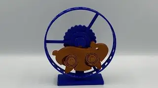 Hamster on Wheel