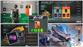 FREE IQ00 Z9 PRO MOBILE NEW EVENT BGMI 😍 GROWING PACK NEW EVENT 🔥 CHANCE TO GET FREE IQ00 Z9 PRO