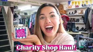 Charity Shop Haul | thrift with me! *bath&bodyworks?!*