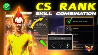 Best CS Rank Character Combination 2024 | Best Character Combination For CS rank | Best combination