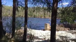 Petite après-midi à la rivière batiscan  Canada 🇨🇦