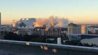 Georgia Dome Demolition Implosion Nov. 20, 2017