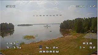 Eachine Trashcan 2 сезон, полеты на базе отдыха