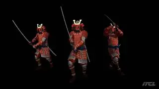Asset store Samurai Character katana ITCL Unity 3D