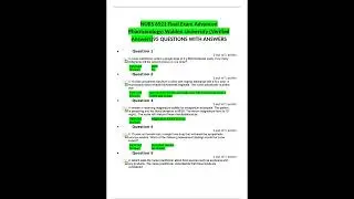nurs 6521 final exam advanced pharmacology walden university verified answers95 questions with answe