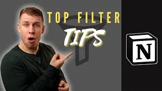 How to use Filters in Notion