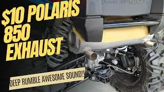 Polaris 850 $10 Exhaust Mod
