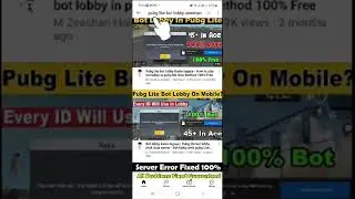 Bot lobby kaise lagaye | Pubg lite bot lobby trick Asia server - Bot lobby trick pubg Lite 