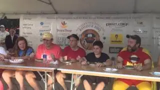 BBQ Competetion - Pickle Eating Contest