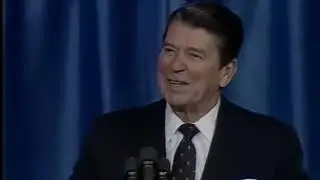 Ronald Reagan speaking on God and prayer at the National Association of Evangelicals.