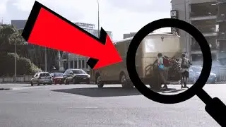 SKITCHING A BUS IN THE CITY!