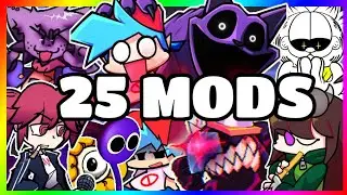 25 MODS FOR FNF MOBILE V-SLICE! 🌟
