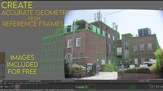 3DEqualizer - Create Accurate Geometry From Ref Frames - Maya - Part 2