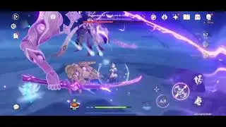 Ganyu x Layla x Sucrose x Bennett PERMCRYO TEAM vs Raiden Shogun |Genshin Impact