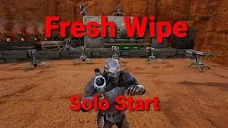 Day 1- SOLO and a DREAM | ARK pvp Unofficial ep. 1