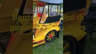 Bentor Gorontalo Siap siap pemasangan musik