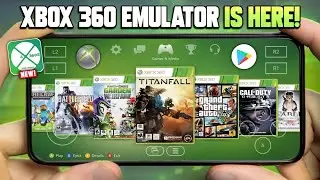 🚀 Finally! First Xbox 360 Emulator on Play Store | Ax360e Emulator Full Setup & Game Tests