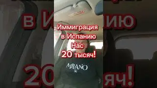 Иммиграция в Испанию. Нас 20 тысяч. 