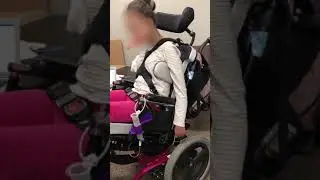 Dynamic Seating allows Rocking in a Wheelchair