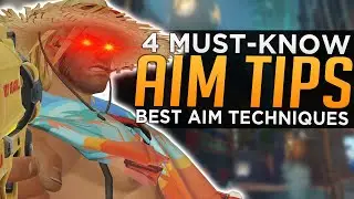 Overwatch: 4 Must-Know Aim Tips! - BEST Aiming Techniques