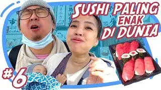 SUSHI PALING ENAK SEDUNIA TERNYATA DISINI - Japan Vlog #6