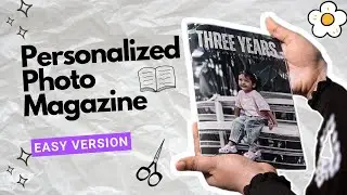 PERSONALISED PHOTO MAGAZINE| EASY METHODE | ashhmla.in 