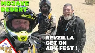 Revzilla Get On ADV Fest | Awesome Riding in the Mojave Desert!