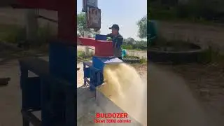 BULDOZER universal Drobilka 380 ga ishlaydi 