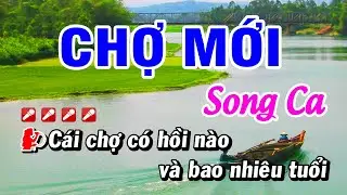Karaoke Chợ Mới Vọng Cổ Song Ca Beat Mới | Hoài Phong Organ