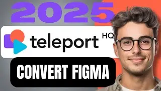 How To Convert Figma Design Into HTML CSS Through Teleporthq 2025(FULL GUIDE)