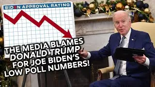 Joe Biden's Poll Numbers Are Tanking... BECAUSE OF TRUMP?!? (LOL)
